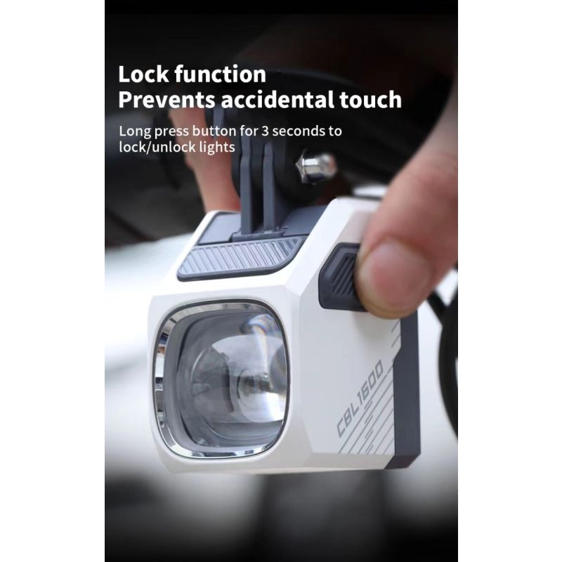 Magicshine CBL1600 Luz LED MTB 1600 lúmenes para bicicleta con montaje en manillar y control remoto