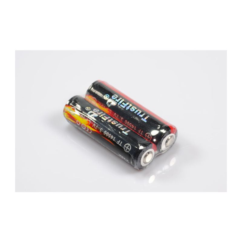 Batería Recargable Trust Fire Protege 3.7V 900mAh Li-Ion 14500 diseño compacto eficiencia energética negra