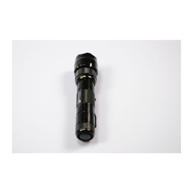 Linterna LED UltraFire WF-502B 1300 lúmenes portátil negra para aventuras al aire libre y uso cotidiano