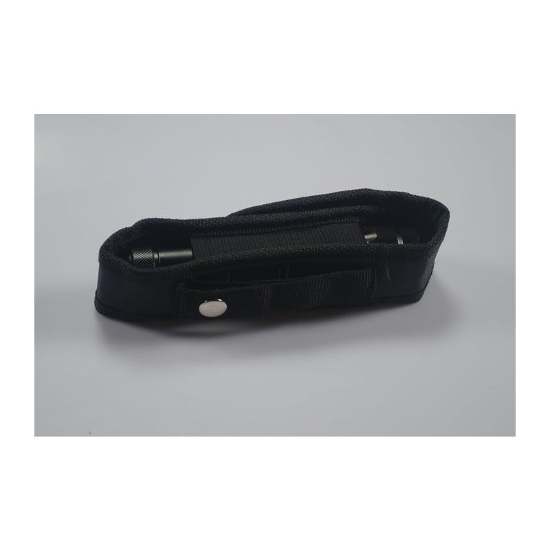 Funda de linterna negra UltraFire para luces de batería 18650 TrustFire eficiente carga segura con LED modelos TR-001