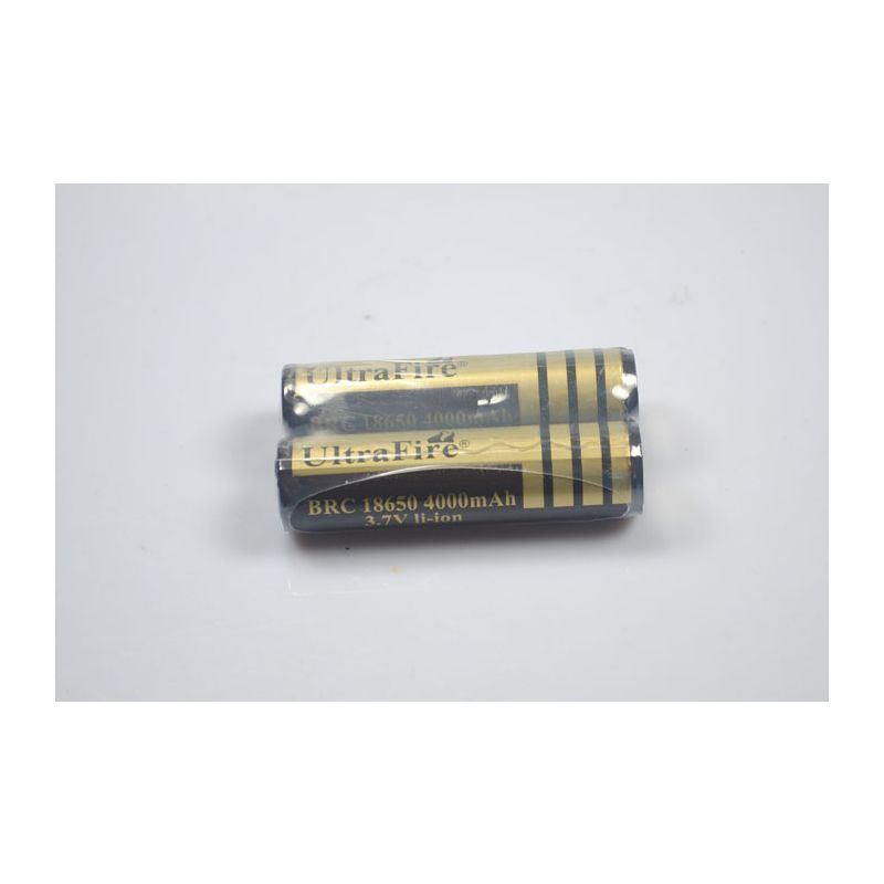 Batería UltraFire BRC 4000MAH 3.7V 18650 alta capacidad para linternas rendimiento fiable ecológica en promoción