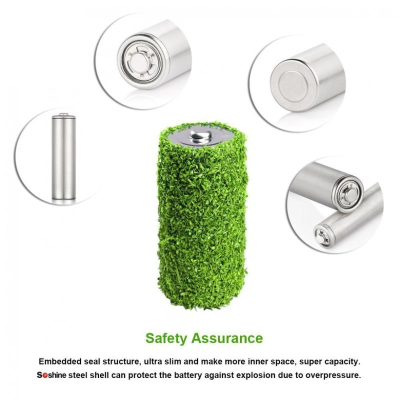 Batería recargable Soshine 26650 5500mAh 3.7V alto rendimiento ideal para linternas y uso en herramientas electrónicas