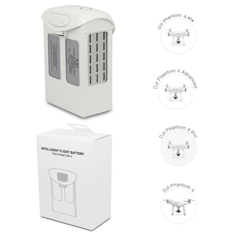 Batería DJI Phantom 4 Series 15.2V 5870mAh Optimizada para Fotografía Aérea y Larga Duración de Vuelo