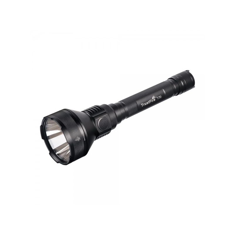 Linterna LED Recargable Trustfire T70 Kit 2300 lúmenes XHP35 HI para Caza Aventura al Aire Libre Haz 1000 Metros