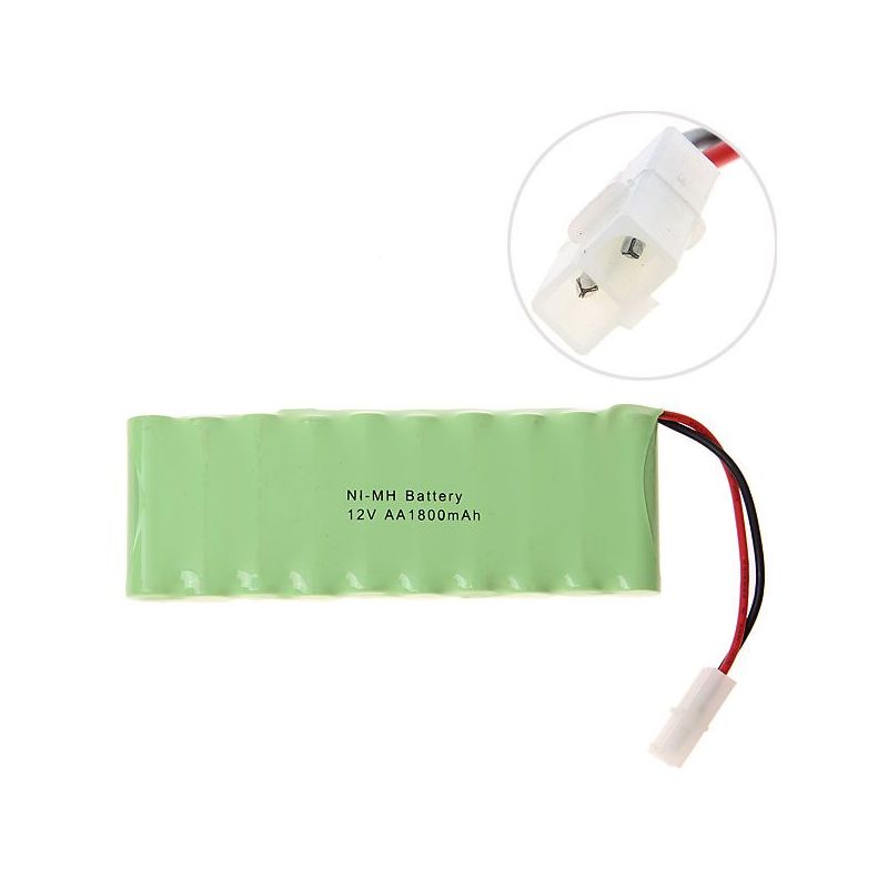 Paquete de baterías recargables 12V AA 1800mAh Ni-MH ecológicas alta capacidad ideal para energía sostenible
