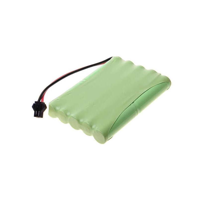 Batería recargable 12V AA 1800mAh Ni-MH con enchufe SM grande ideal para aviones solución energética sostenible