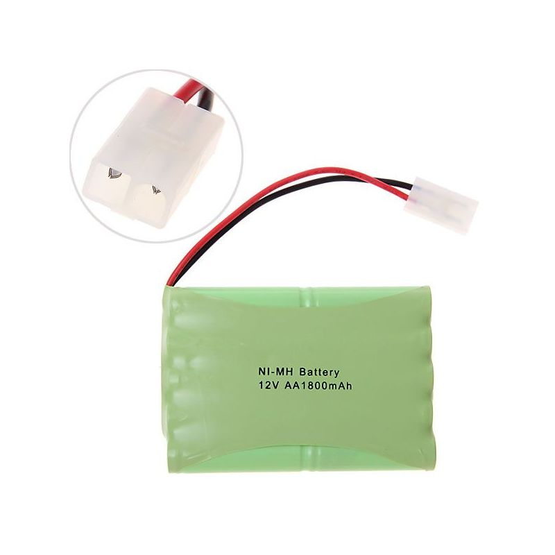 Baterías para dispositivos Ni-MH 12V AA 1800mAh recargables alta capacidad energía sostenible sin efecto memoria
