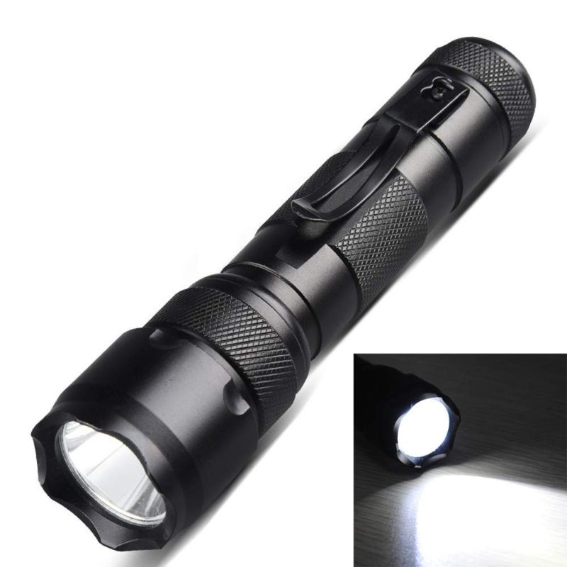UltraFire WF-502B.2 linterna LED 1600 lúmenes ligera duradera para camping emergencias y aventuras 5 modos