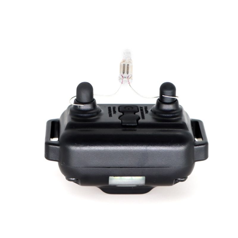 Collar impermeable para perros 800m IP7 dispositivo de adiestramiento con vibración choque sonido niveles ajustables