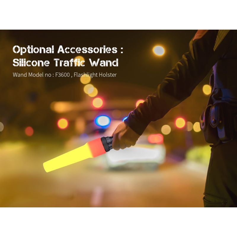 Linterna Táctica JETBEAM M37 PRO Militar Policial, 3700 Lúmenes, 48h Autonomía, IPX8 Impermeable