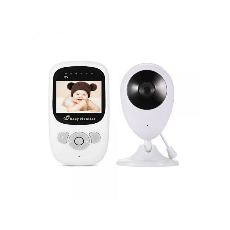 Monitor de bebé SP880 inalámbrico con pantalla LCD de 2.4" audio bidireccional visión nocturna esenciales padres