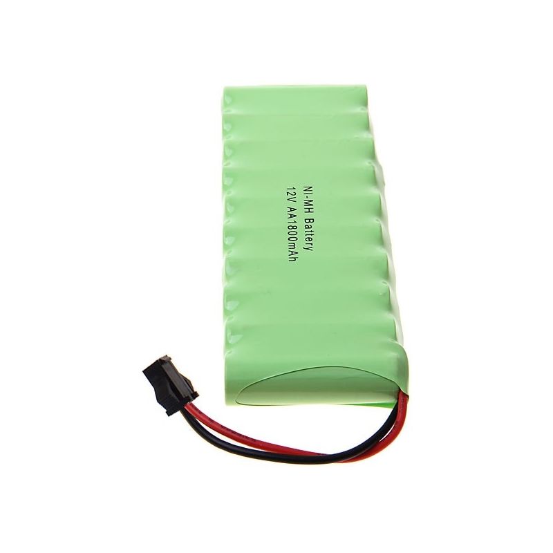 Batería Recargable Ni-MH AA Big SM Placto 12V 1800mAh Paquete de Baterías para Juguetes