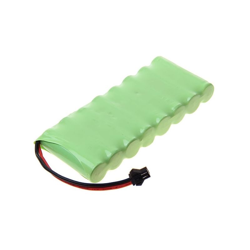 Pilas AA Ni-MH 9.6V 1800mAh (paquete SM) | Ecológicas, Recargables y sin Efecto Memoria | 8 Baterías de Alta Calidad para Coches y Aviones Modelo