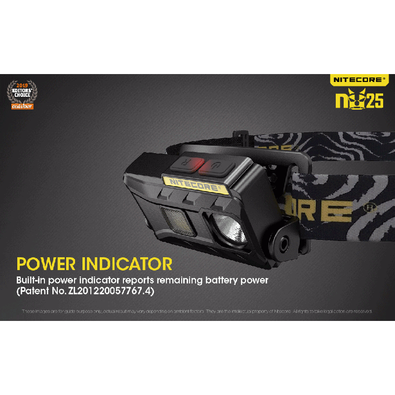 Descubre Nitecore NU25 Faro XP-G2 S3 LED de 360 lúmenes recargable ideal para iluminación exterior y camping