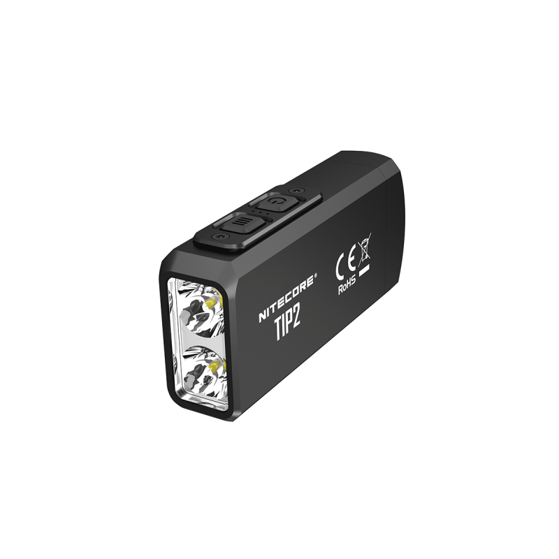 Linterna de llavero NITECORE TIP2 LED 720 lúmenes diseño compacto recargable USB para uso diario y emergencias