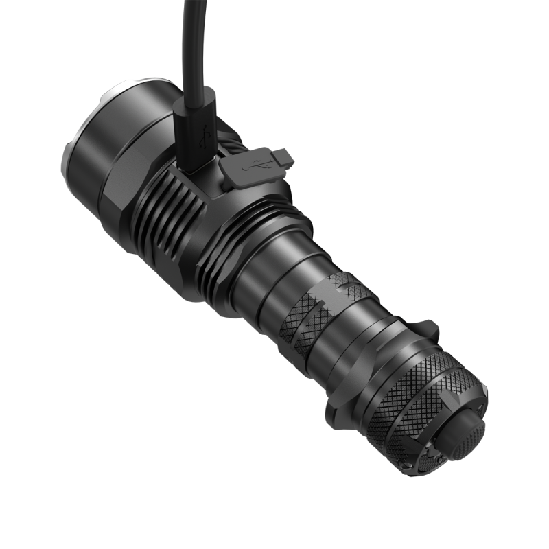 Linterna NITECORE TM9K TAC 9800 lúmenes recargable USB-C ideal para aventuras al aire libre linterna táctica