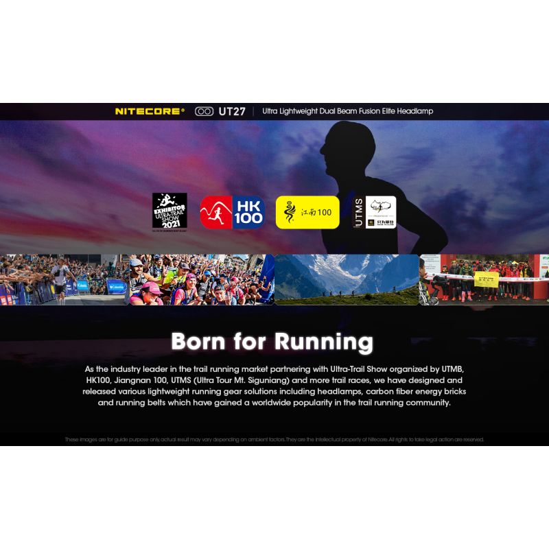 Nitecore UT27 Faro LED Compacto 520 Lúmenes Potente Iluminación Versátil Ideal Aventuras Nocturnas y Senderismo