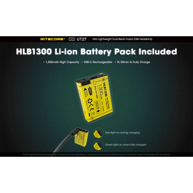 Nitecore UT27 Faro LED Compacto 520 Lúmenes Potente Iluminación Versátil Ideal Aventuras Nocturnas y Senderismo