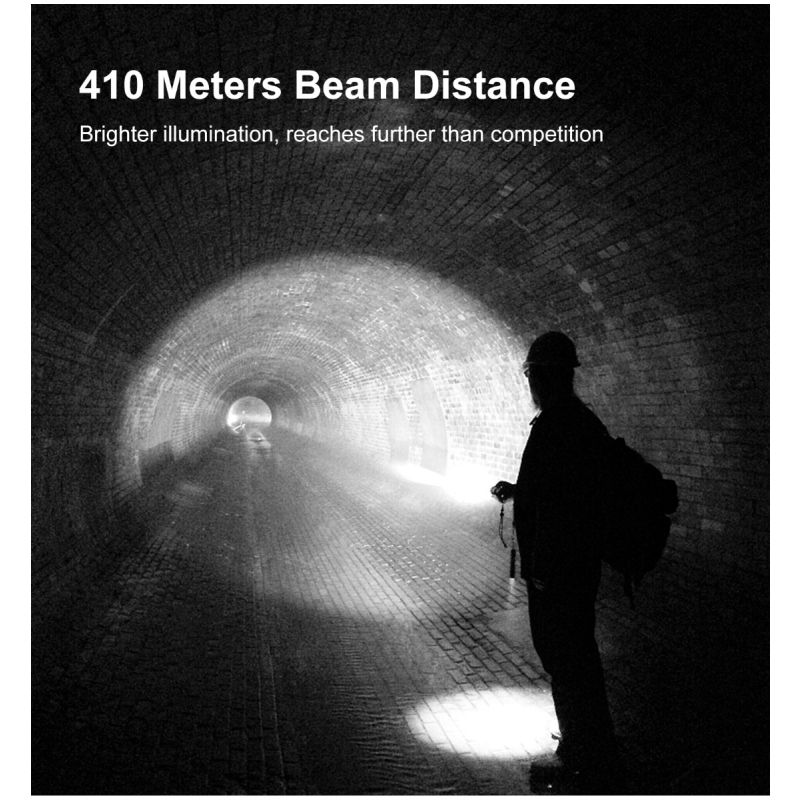 Klarus XT11GT PRO V2.0 Linterna Recargable USB-C 3300 Lúmenes Diseño Duradero para Entusiastas del Aire Libre