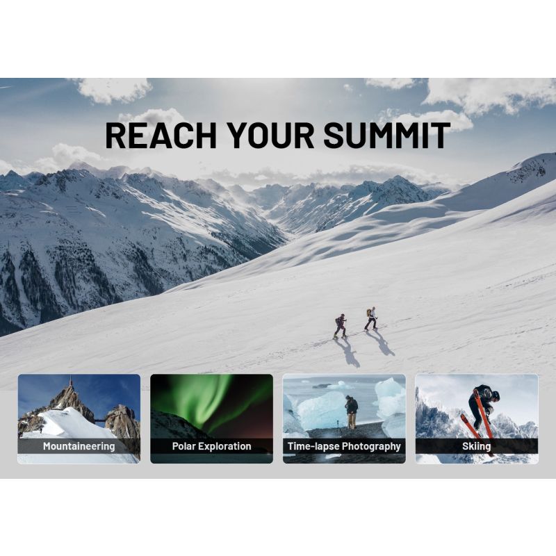 Nitecore Summit 10000 Power Bank -40°C, Batería Externa Carga Rápida, Ligera y Compacta para Senderismo/Camping