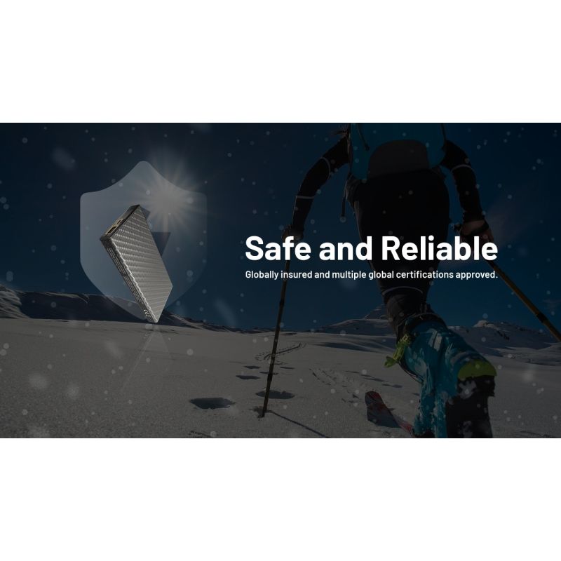 Nitecore Summit 10000 Power Bank -40°C, Batería Externa Carga Rápida, Ligera y Compacta para Senderismo/Camping