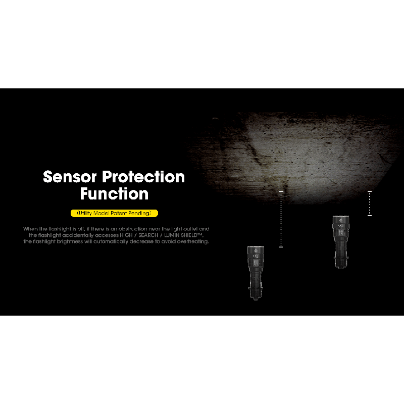 Linterna Nitecore TM9K PRO 9900 lúmenes con carga USB-C y distancia de haz 510m linterna de alto rendimiento