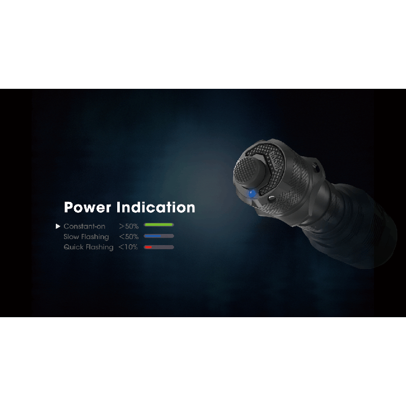 Linterna Nitecore TM9K PRO 9900 lúmenes con carga USB-C y distancia de haz 510m linterna de alto rendimiento