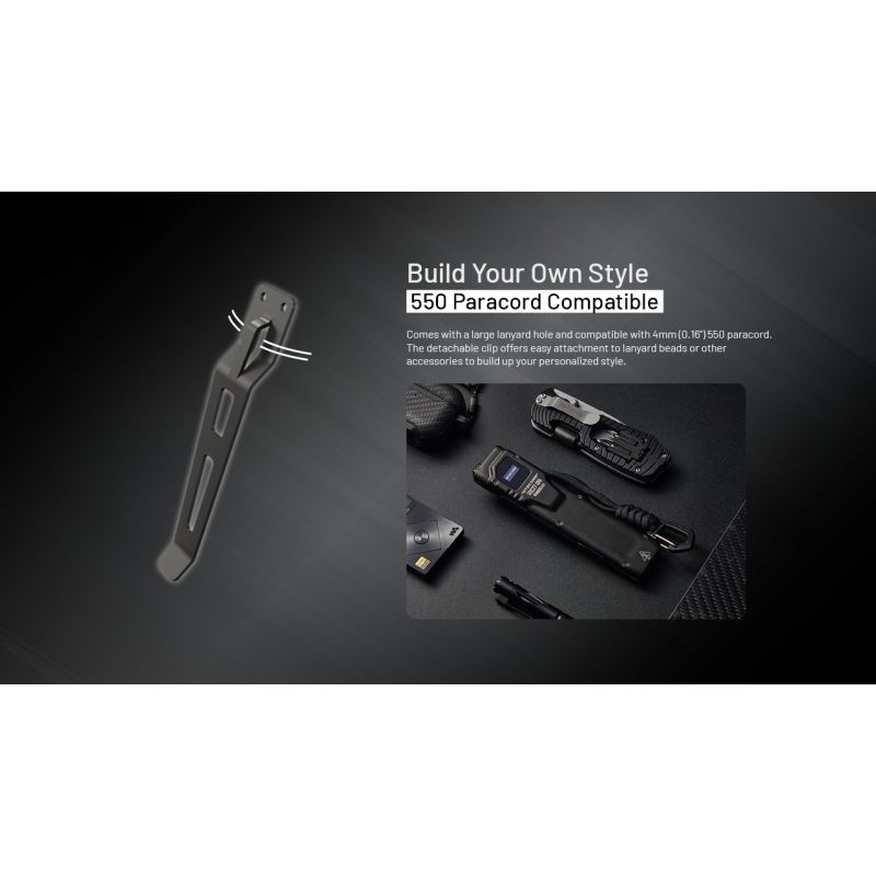 Linterna compacta NITECORE EDC27 UHi 3100 lúmenes USB-C potente herramienta aventureros linterna recargable