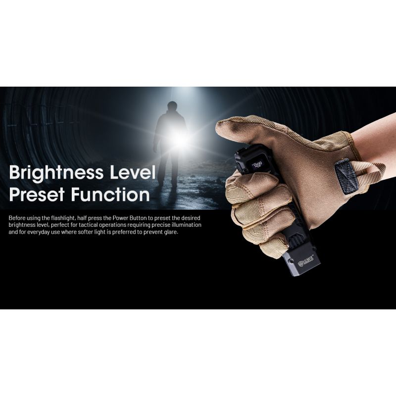 Linterna recargable USB-C NITECORE EDC29 6500 lúmenes LEDs UHi 20 MAX alta luminosidad para aventuras y urbano