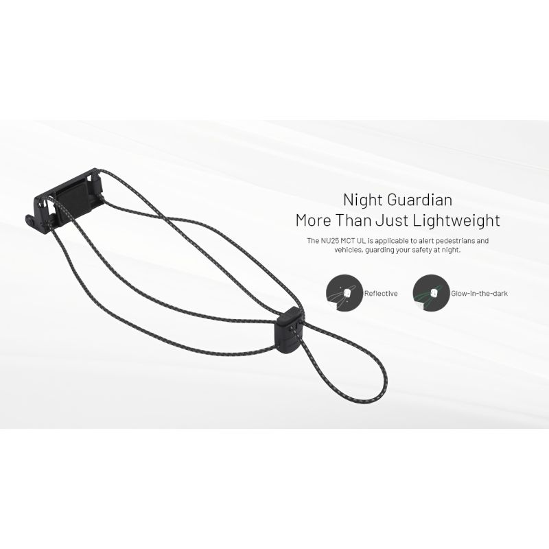 NITECORE NU25 MCT UL linterna frontal mejorada de 400 lúmenes recargable USB-C para aventuras al aire libre