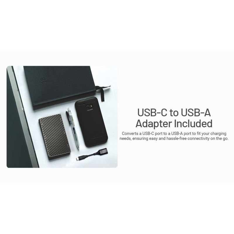 Banco de energía Nitecore NB20000 Gen3 20000mAh Dual Port USB-C alta capacidad carga rápida diseño compacto