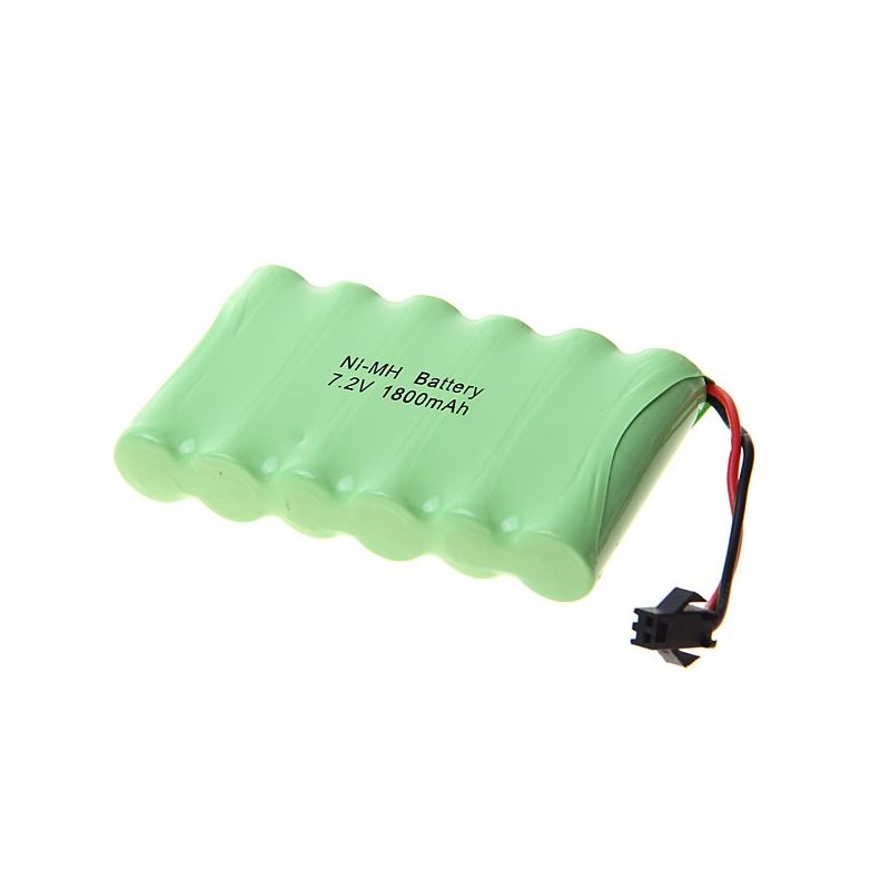 Batería Ni-MH AA 7.2V 1800mAh Recargable 6pcs para Juguetes Electrónica. Potencia y Calidad Confiable.