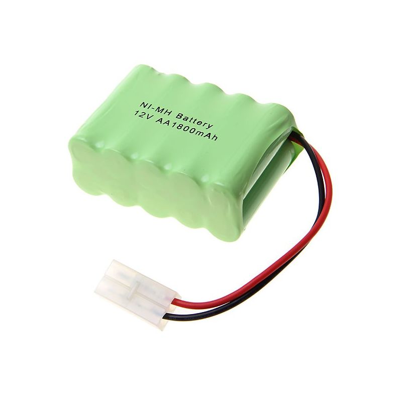 Batería Ni-MH AA 12V 1800mAh 10pz Recargable de Alta Capacidad para Juguetes RC, ¡Energía Verde y Estable!