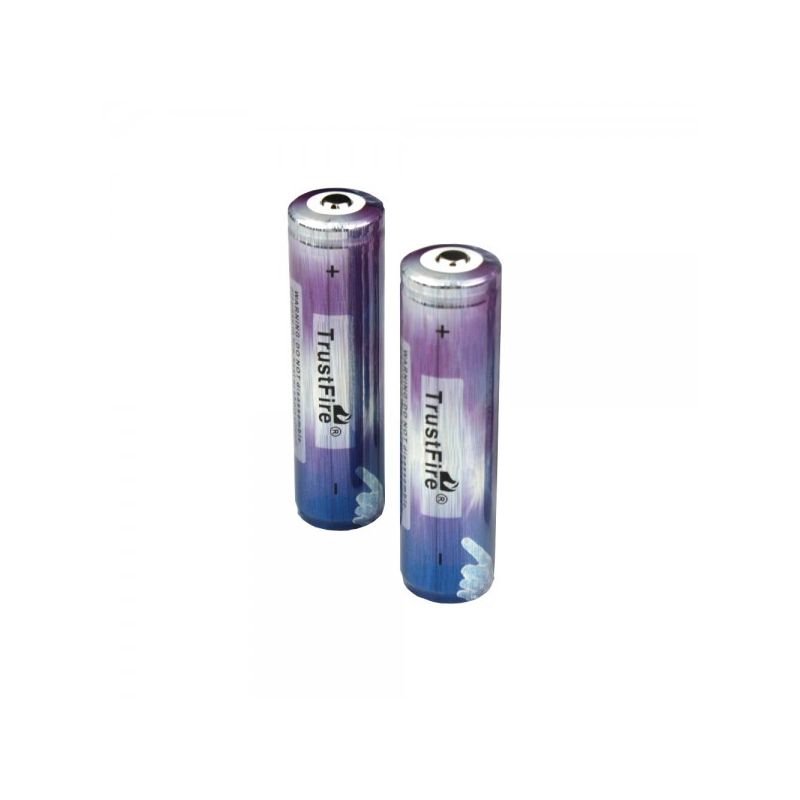 Batería TrustFire 3.7V 18650 2000mAh Recargable Protegida Ideal para Linternas Eficiencia y Energía Duradera