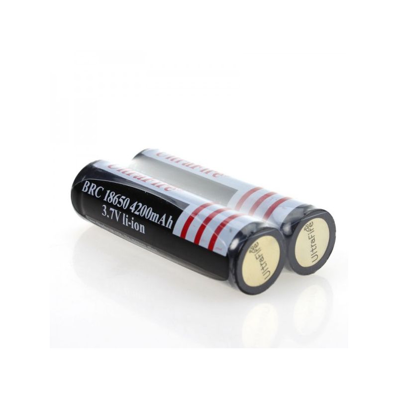Batería Ultrafire BRC 4200mAh 3.7V 18650 Recargable Alta Capacidad para Dispositivos Electrónicos y Linterna