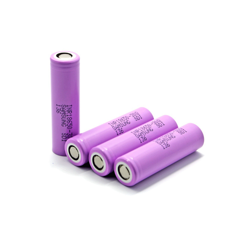 Batería 18650 Recargable 30Q 3.7V 3000mAh (Paquete de 4) | Alta Descarga 20A, Alto Rendimiento