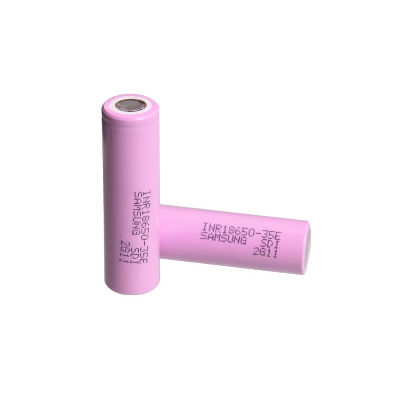 INR18650-35E Batería de Litio 18650 Recargable 3500mAh 20A | Pack 2 Alto Rendimiento