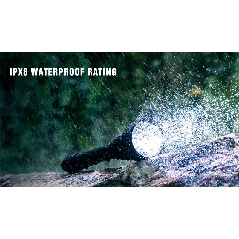 Linterna LED Recargable Trustfire T70 Kit 2300 lúmenes XHP35 HI para Caza Aventura al Aire Libre Haz 1000 Metros