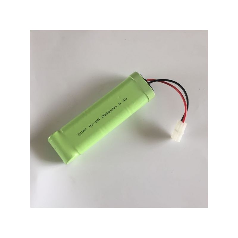 Batería Ni-MH 8.4V 2500mAh para RC | Paquete de Baterías Recargables SC de Alta Capacidad para Juguetes