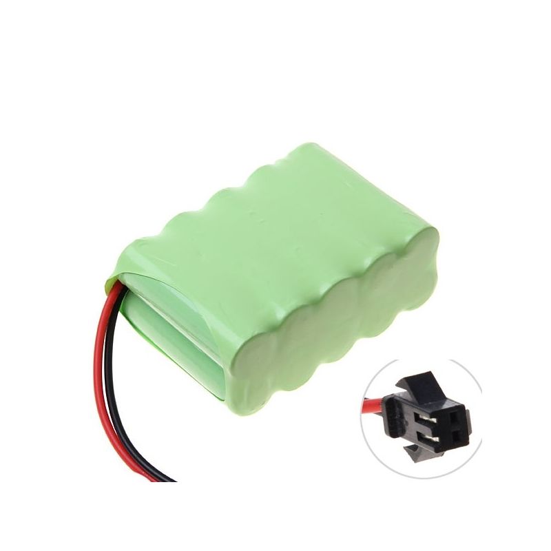 Batería Ni-MH AA 12V 1800mAh SM - Recargable, Ecológica, Alta Capacidad para Juguetes RC