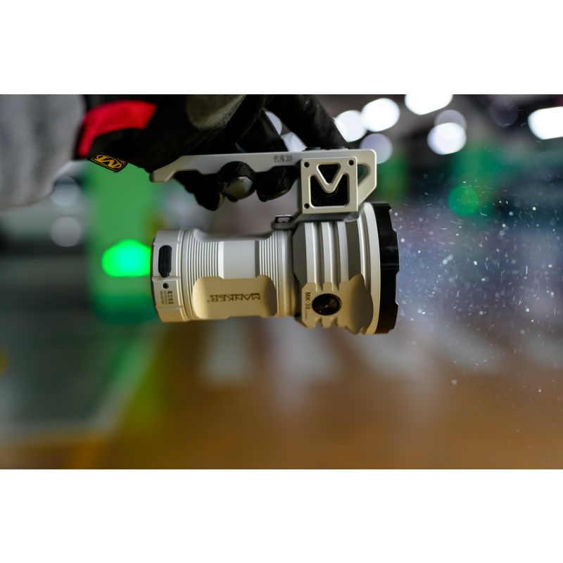 Manker MK38 Linterna LED 8x XHP70.2 41500 lúmenes Multiusos Óptica Digital Avanzada Iluminación Portátil
