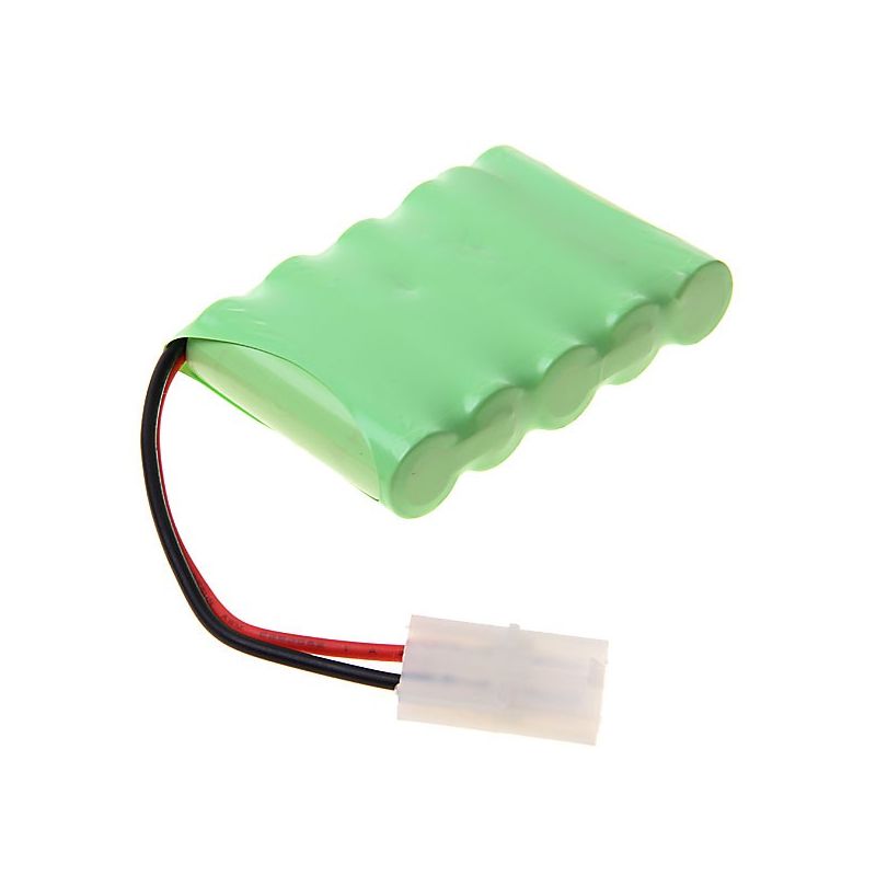 Batería Ni-MH AA 6V 1800mAh recargable para juguetes, coches, barcos, aviones- 5 piezas de alta capacidad