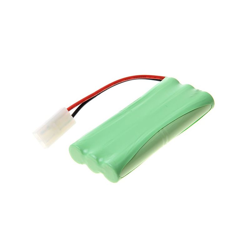 Batería Ni-MH AA 7.2V 1800mAh recargable pack, alta capacidad, larga duración, estable, para juguete barco avión electrónico con plug blanco.
