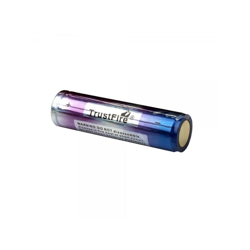 Batería TrustFire 3.7V 18650 2000mAh Recargable Protegida Ideal para Linternas Eficiencia y Energía Duradera