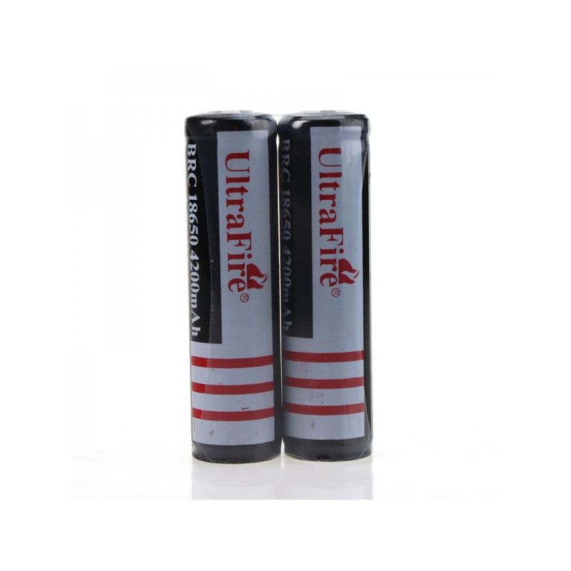 Batería Ultrafire BRC 4200mAh 3.7V 18650 Recargable Alta Capacidad para Dispositivos Electrónicos y Linterna