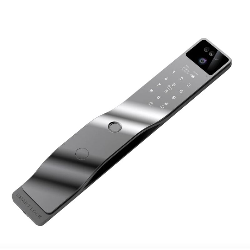 Cerradura Inteligente Tuya Wifi 3D Reconocimiento Facial Cámara de Seguridad Desbloqueo Biométrico Avanzado