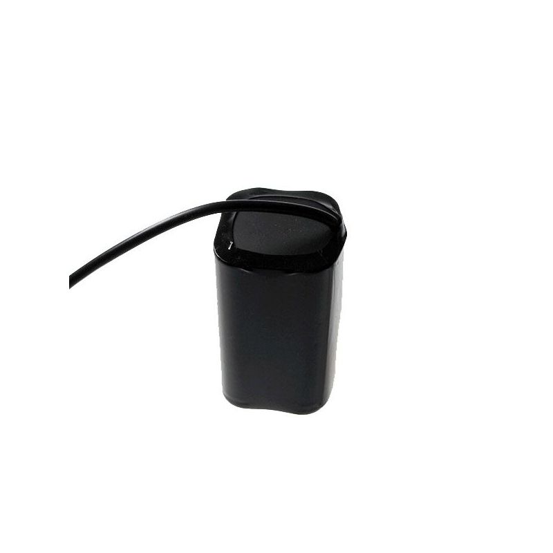 Paquete duradero con batería 8.4V interfaz DC 5521 4 celdas premium 18650 para luces de bicicleta y ciclismo