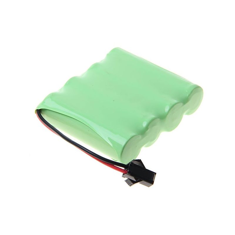 Batería Recargable 4,8V AA 1800mAh Ni-MH con Enchufe SM Alta Capacidad para Juguetes Rendimiento Ecológico