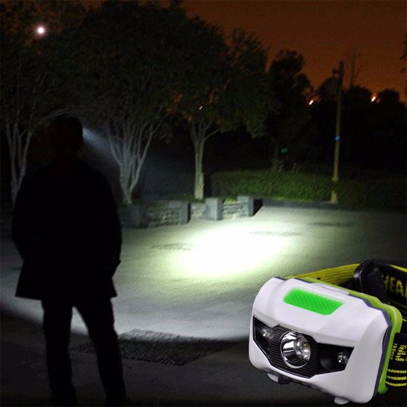 NUEVO Faro LED 4 modos ergonómico ligero manos libres para aventuras bricolaje situaciones emergencia 2025