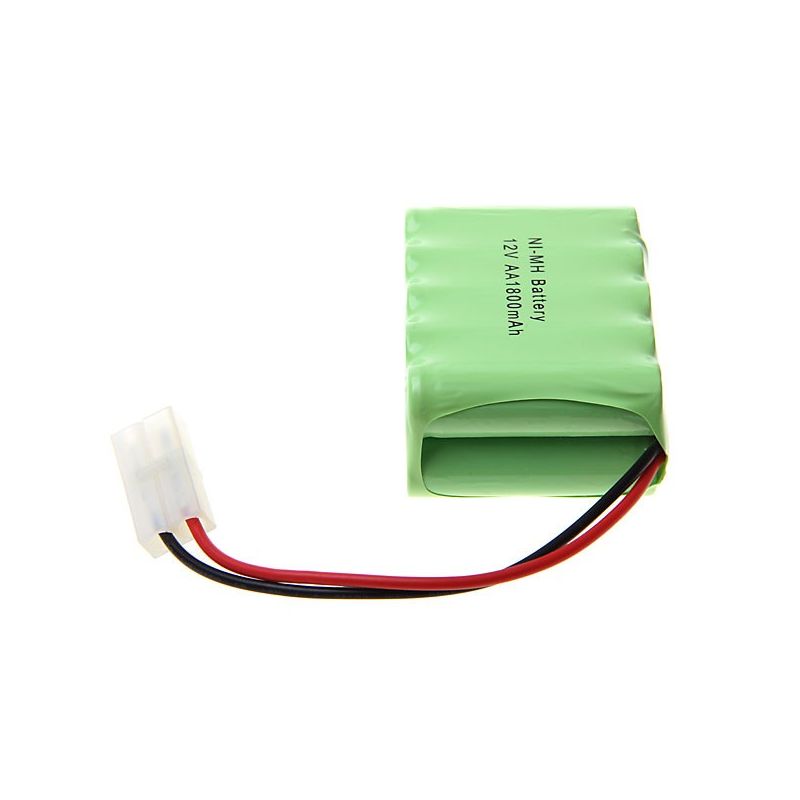 Batería Ni-MH AA 12V 1800mAh 10pz Recargable de Alta Capacidad para Juguetes RC, ¡Energía Verde y Estable!